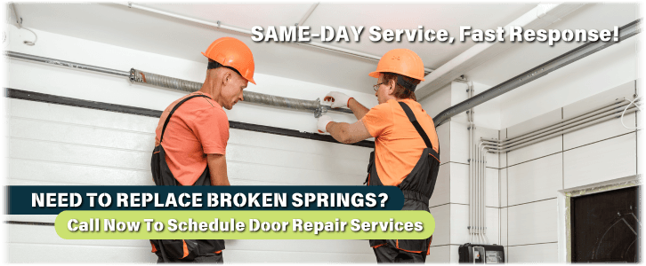 Broken Garage Door Spring Ellisville MO